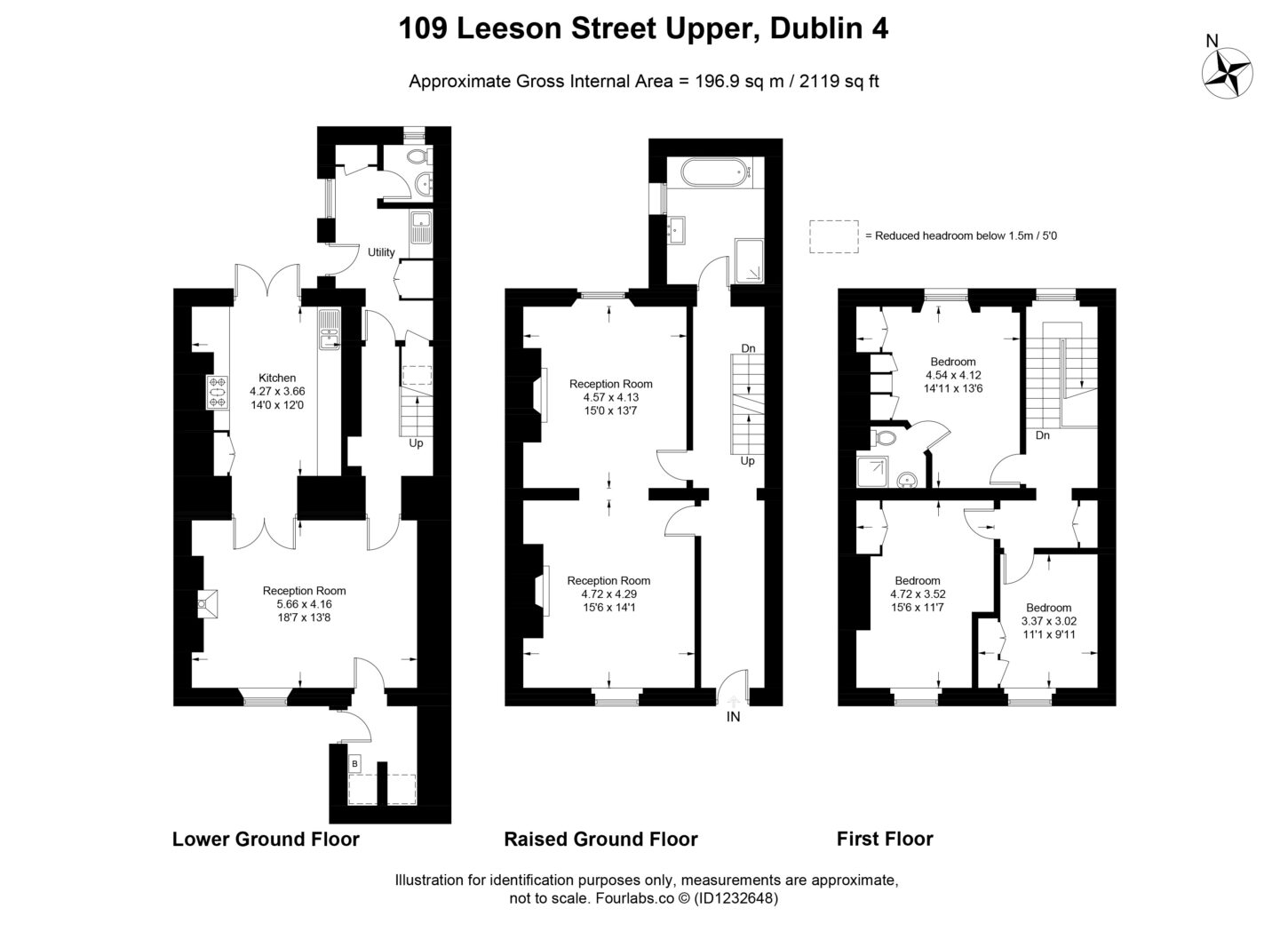 109 Upper Leeson Street Floor Plan