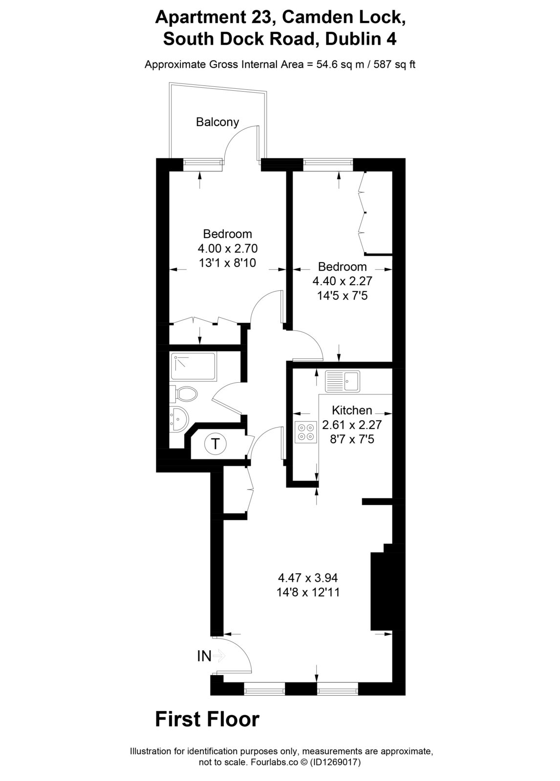 23 Camden Lock - Floor Plan